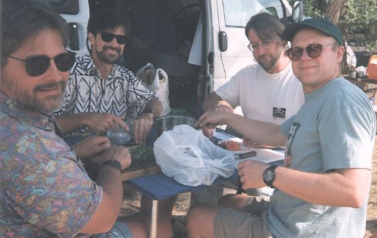 Weiser Salsa Team: Frank, Dave, Alan, Peter